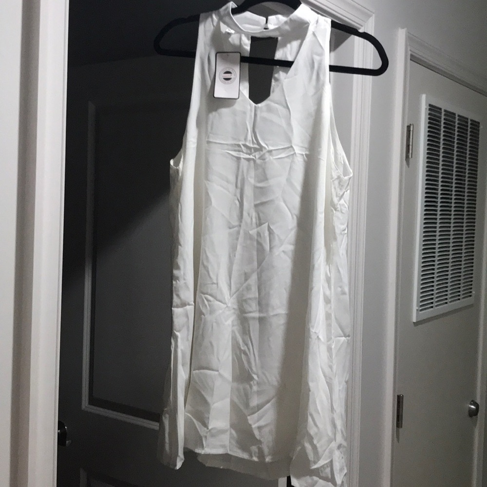 White dress